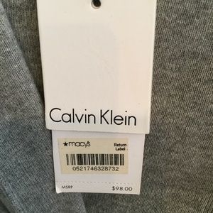 BRAND NEW (WITH TAGS) Calvin Klein Zip-Up Cardigan/Sweater